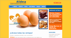 Desktop Screenshot of alidesa.com.mx